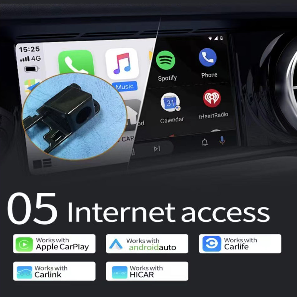 Driving Decoder for Tesla Model 3/Y (2017–2024+) – Wireless CarPlay + Smart Assist