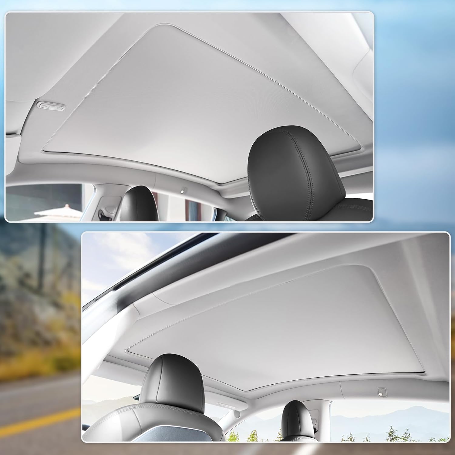 Electric Sunshade Roof for Model Y