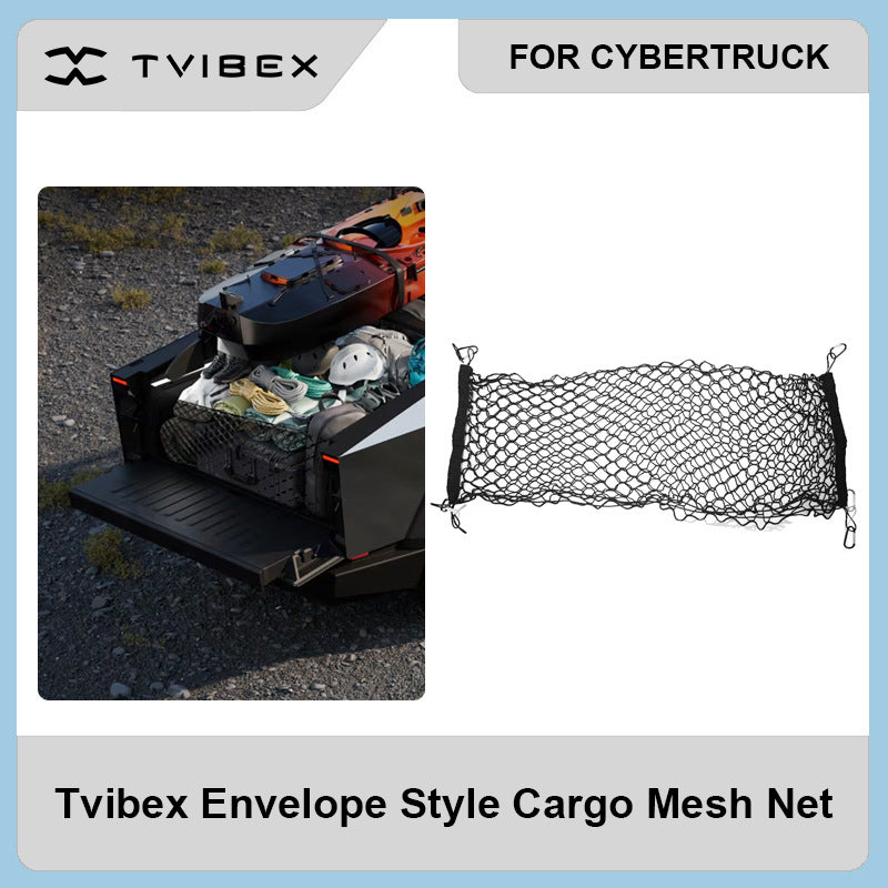 Envelope Style Cargo Mesh Net for Cybertruck Accessories – Tvibex
