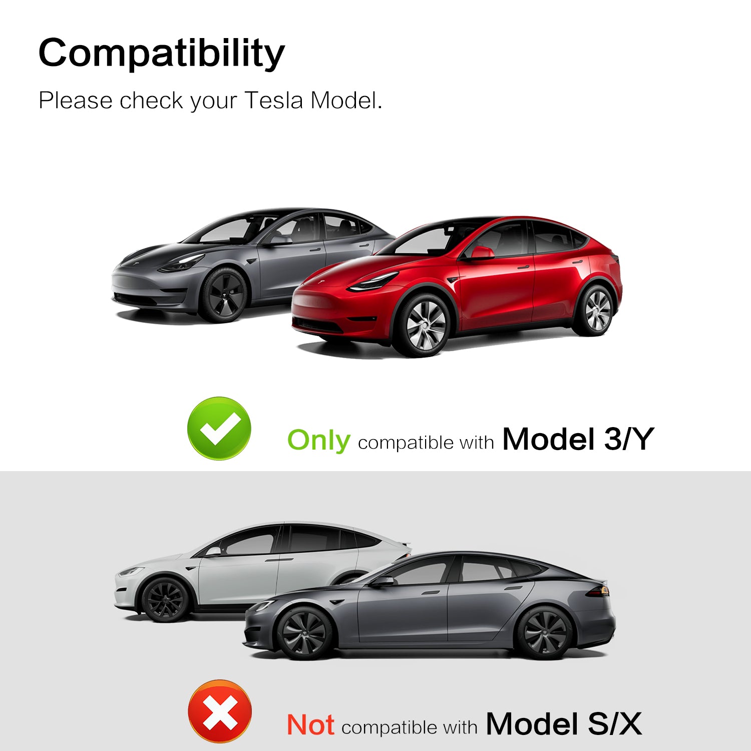 Tvibex Screen Protector Compatible for Tesla Model 3 / Y