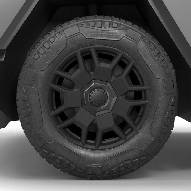 Tvibex Center Hub Caps for Tesla Cybertruck (Set of 4pcs)