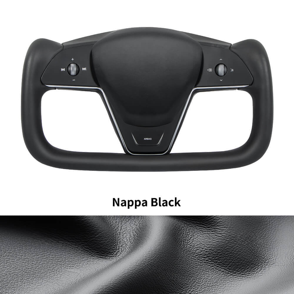 Heated Yoke Steering Wheel for Tesla Model 3/Y