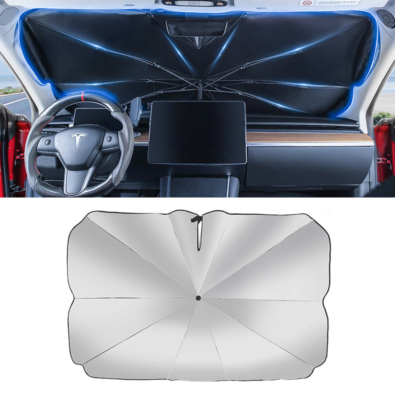 Umbrella Windshield Sunshade for Tesla Model 3/Y