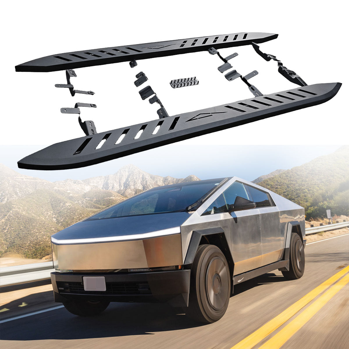 Running Boards Compatible with Cybertruck 2025 2024