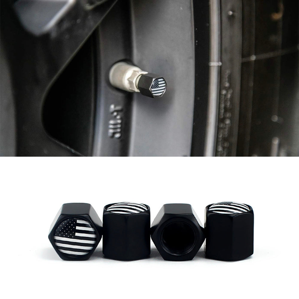 Tire Valve Stem Caps for Tesla(4 Pack)