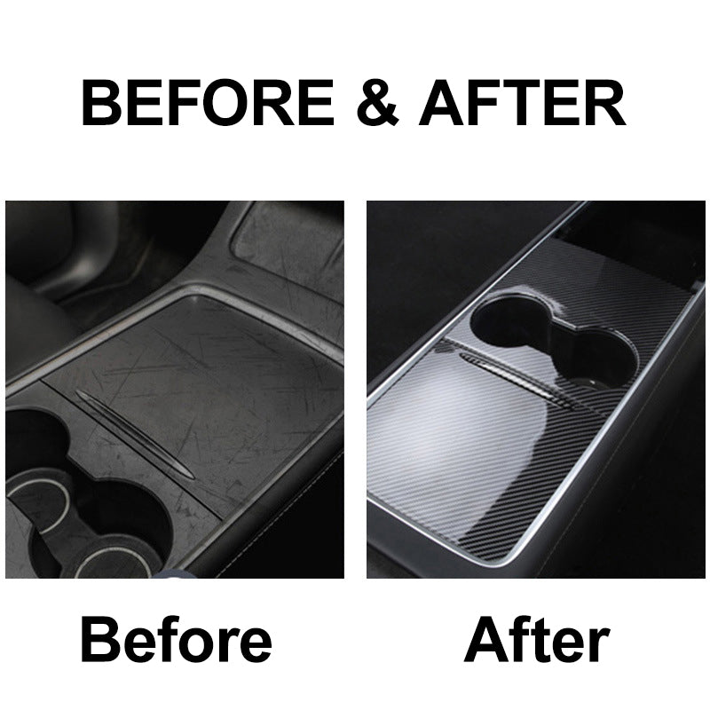 Center Console Wrap Kit Console Cover for Model 3 Model Y