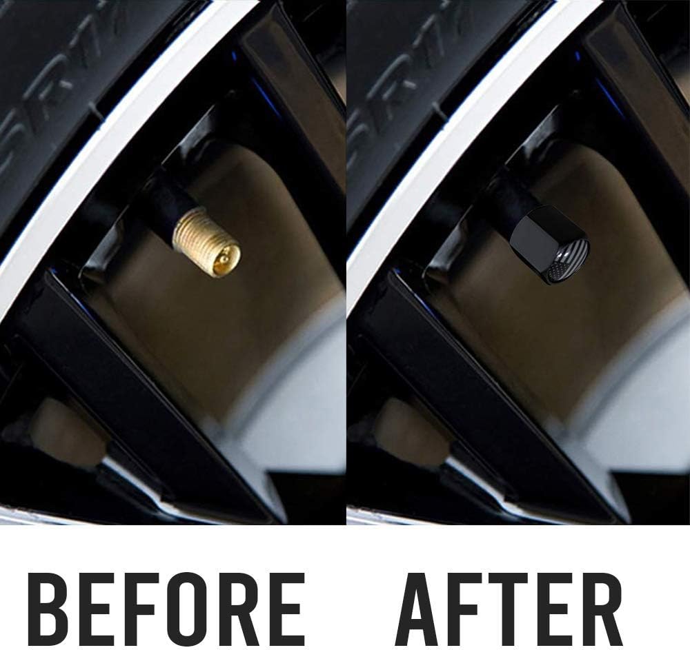 Tire Valve Stem Caps for Tesla(4 Pack)