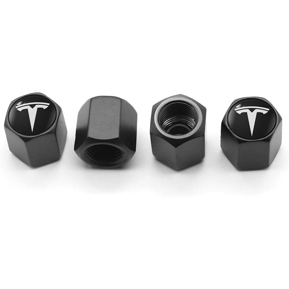 Tire Valve Stem Caps for Tesla(4 Pack)