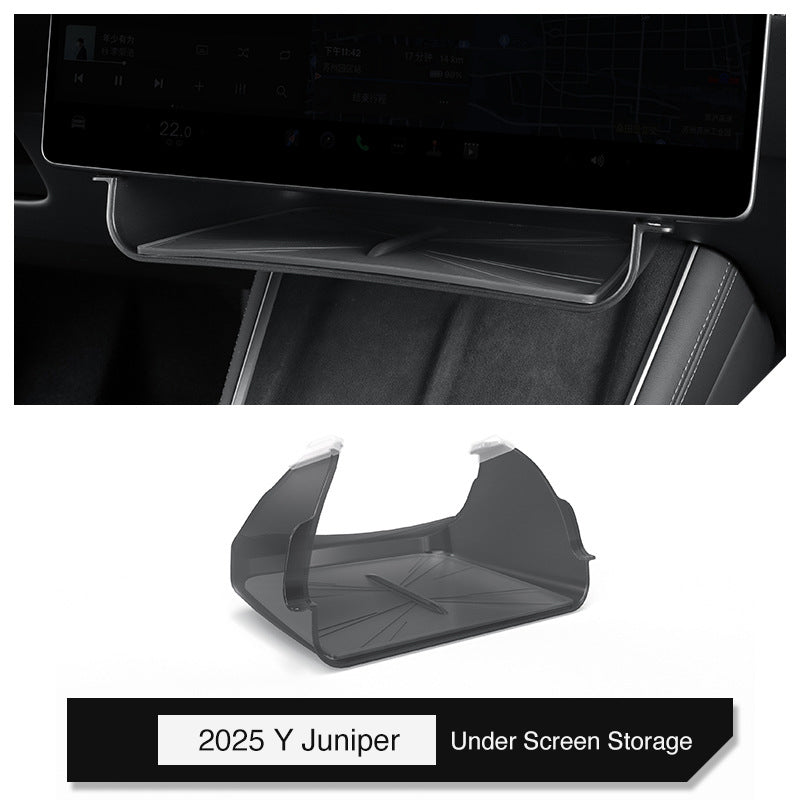 Under Screen Storage for Model Y Juniper 2025