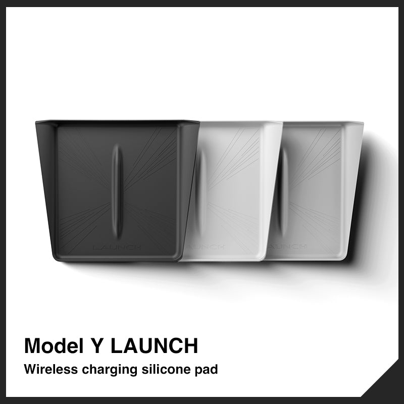 Wireless Charging Silicone Pad Compatible with Model Y Launch