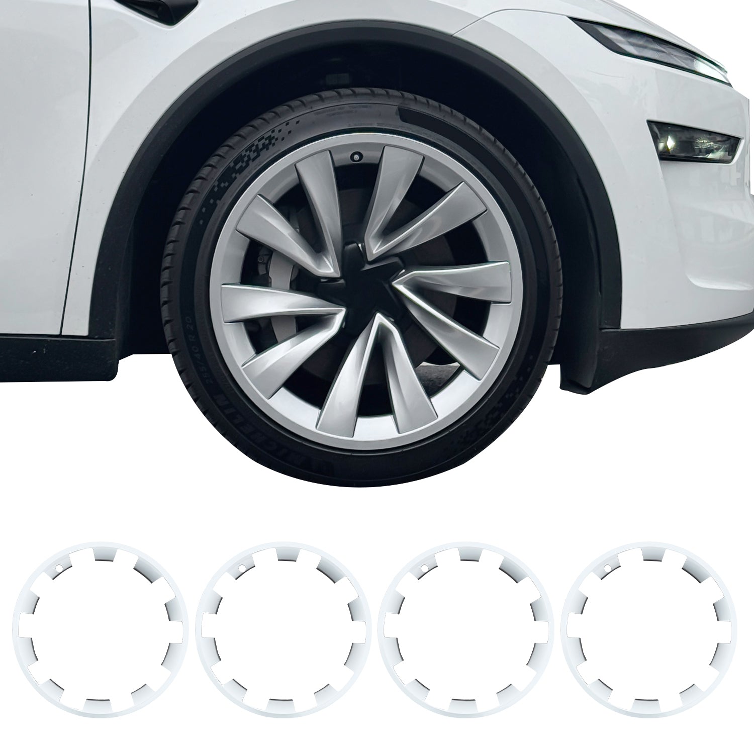 20 Inches Wheel Rim Protector Rim for Model Y Juniper