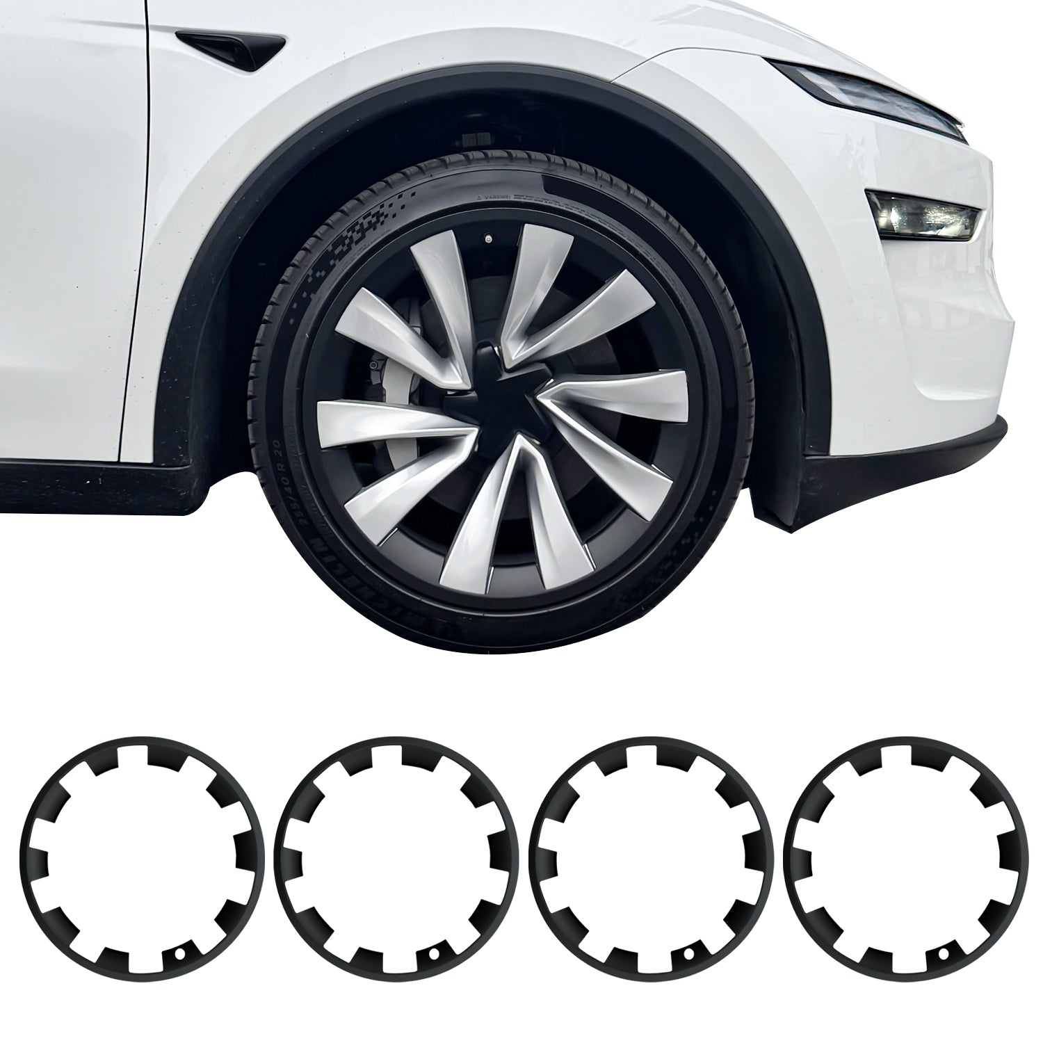 20 Inches Wheel Rim Protector Rim for Model Y Juniper