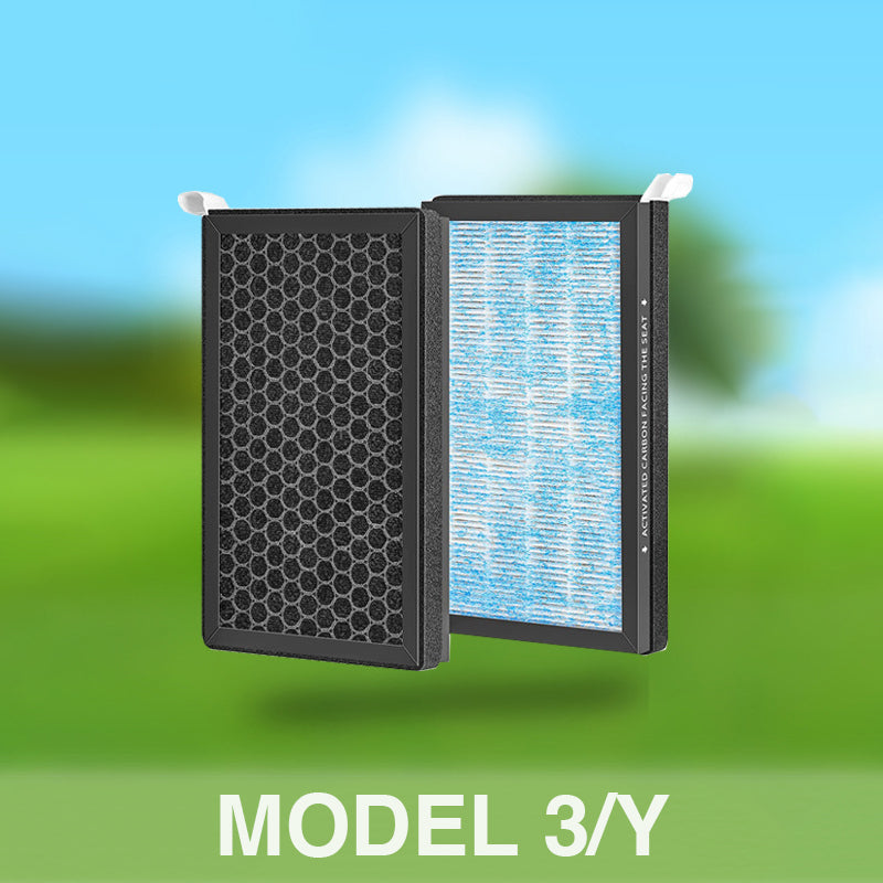 HEPA Air Filter for Tesla Model 3/Y(2 pcs)