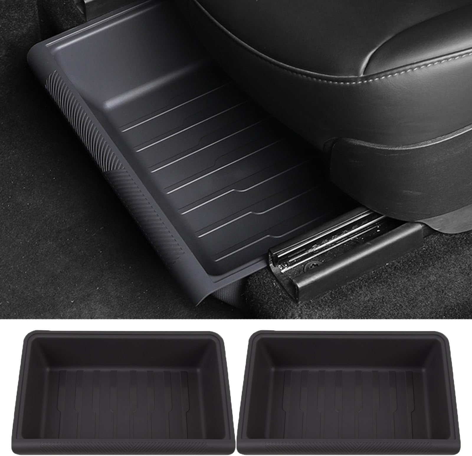 Under Seat Storage Box Organizer for Tesla Model Y