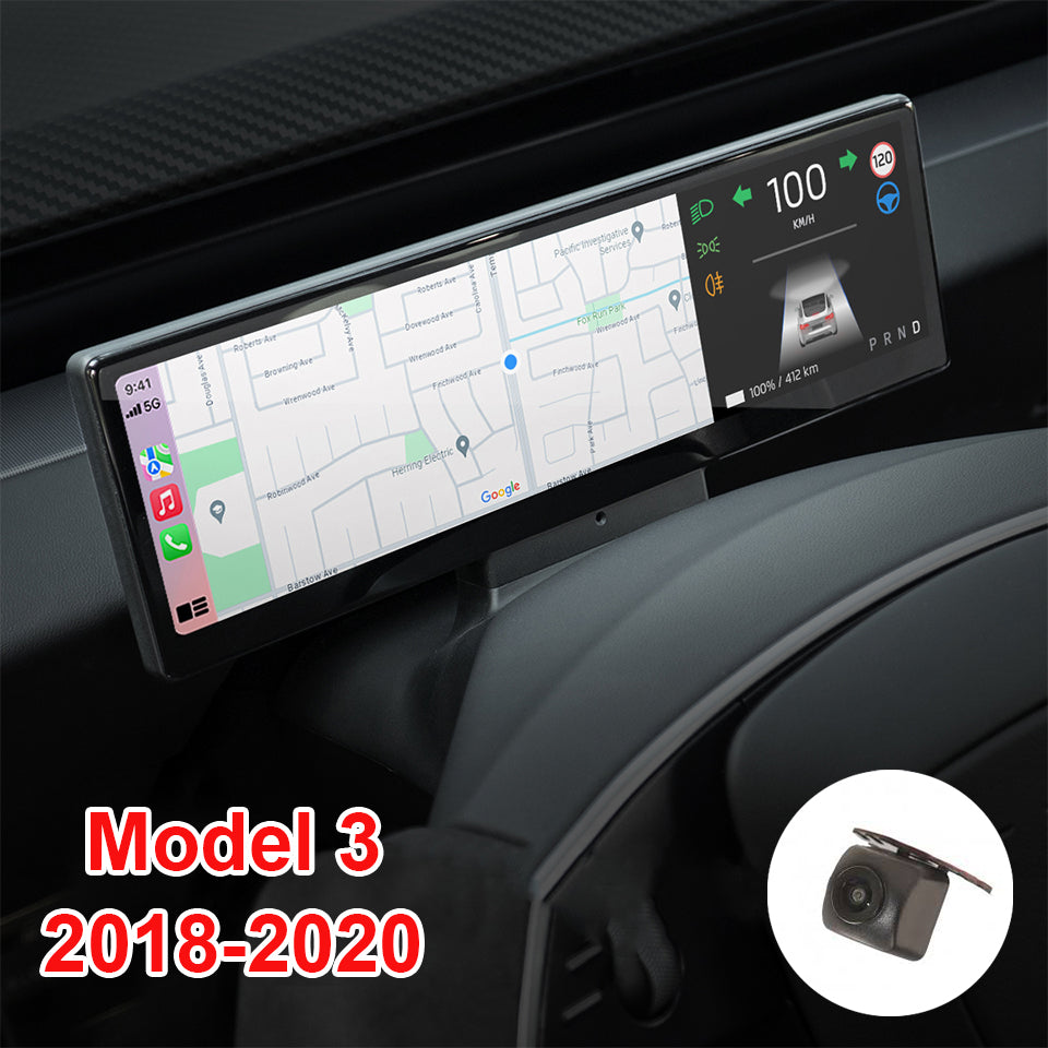 8.8” Dash Screen for Tesla Model 3 & Y with Carplay - V88