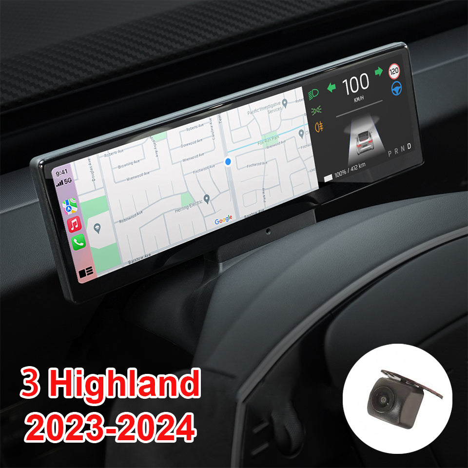 8.8” Dash Screen for Tesla Model 3 & Y with Carplay - V88