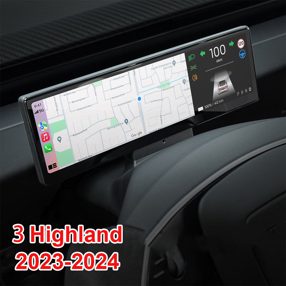 8.8” Dash Screen for Tesla Model 3 & Y with Carplay - V88