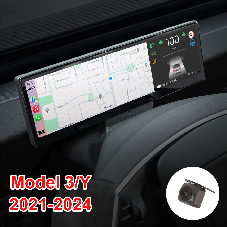 8.8” Dash Screen for Tesla Model 3 & Y with Carplay - V88