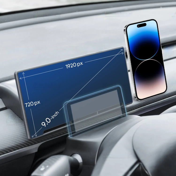 9" Head Up Display with Front Camera for Tesla Model 3/Y