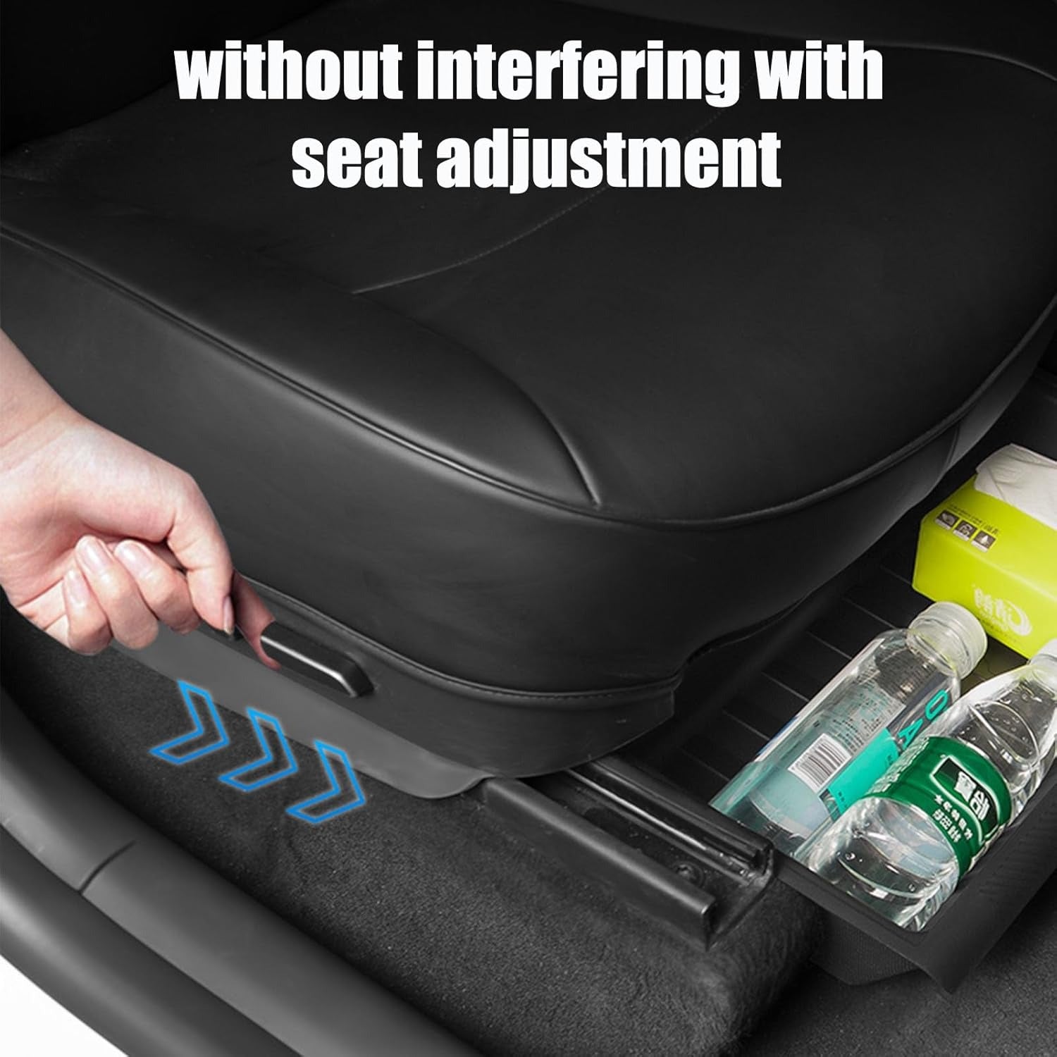 Under Seat Storage Box Organizer for Tesla Model Y