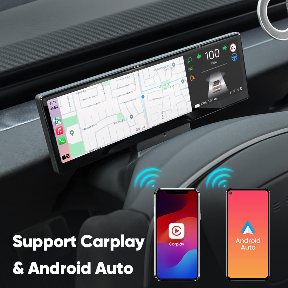 8.8” Dash Screen for Tesla Model 3 & Y with Carplay - V88