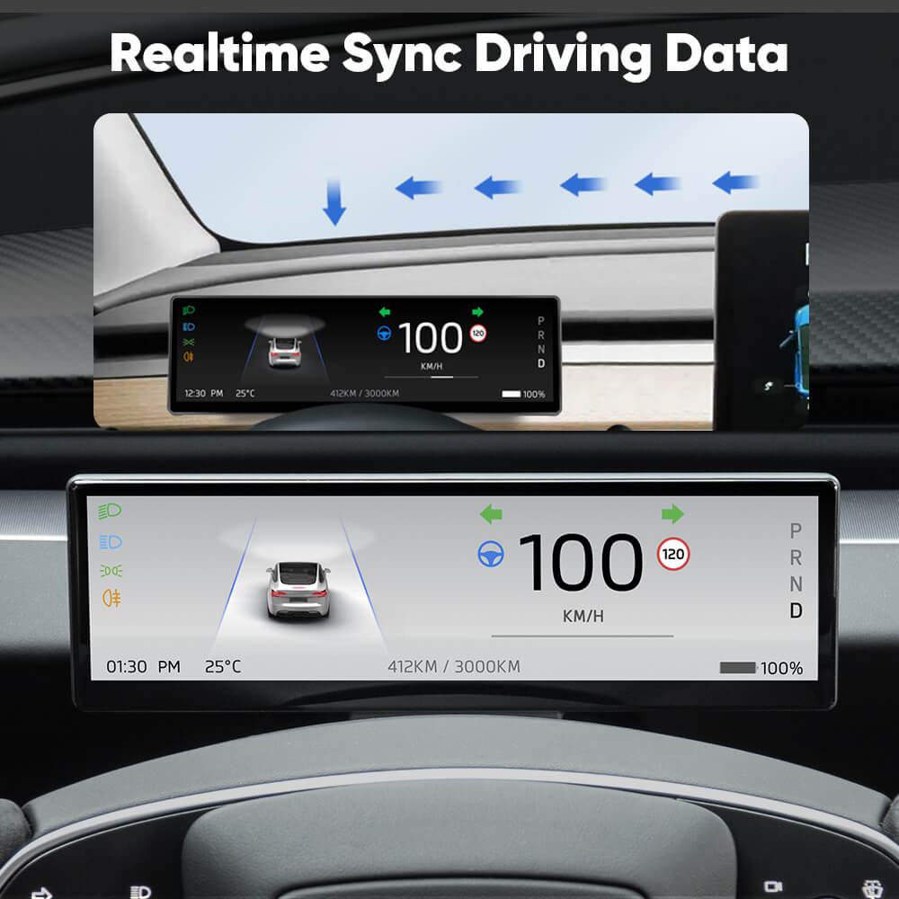 8.8” Dash Screen for Tesla Model 3 & Y with Carplay - V88