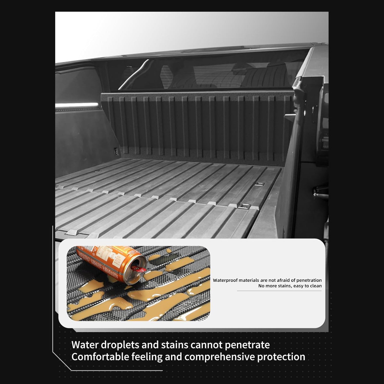 Cybertruck Rear Trunk Front Protector Pad
