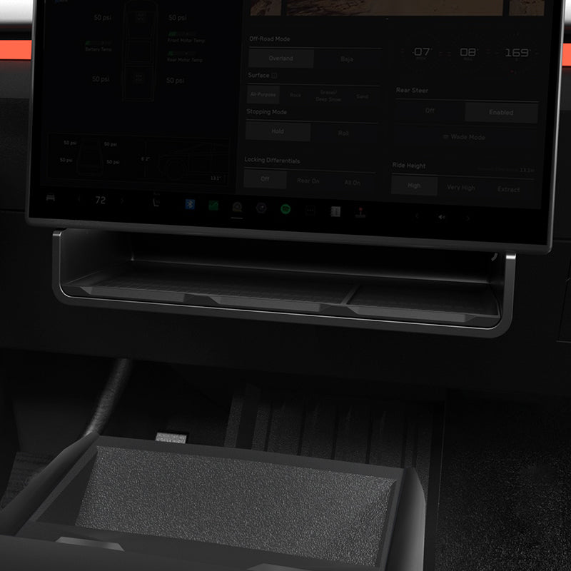 Cybertruck Under Screen Storage Box