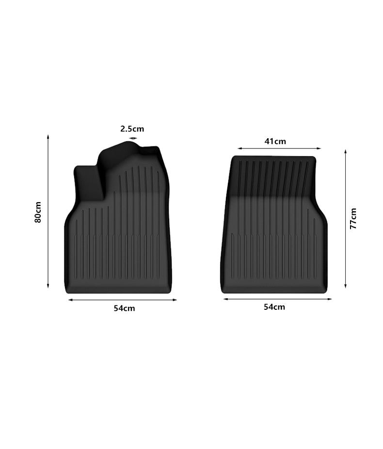 TPE Floor Mats for Tesla Model Y Juniper