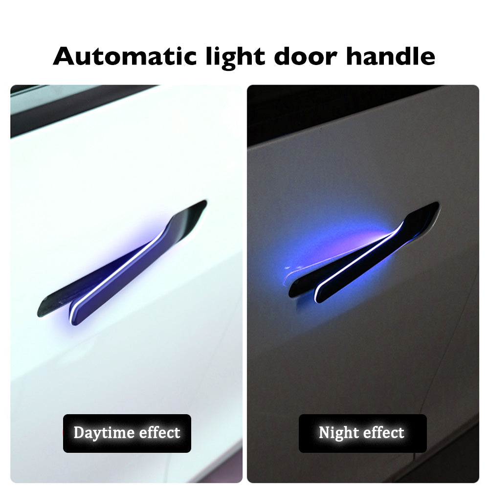 RGB Electric Door Handles for Tesla Model Y/Model 3 - Set of 4