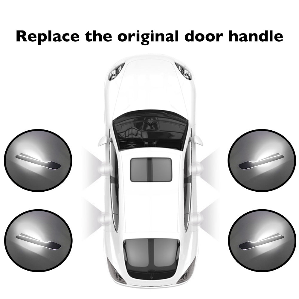 RGB Electric Door Handles for Tesla Model Y/Model 3 - Set of 4