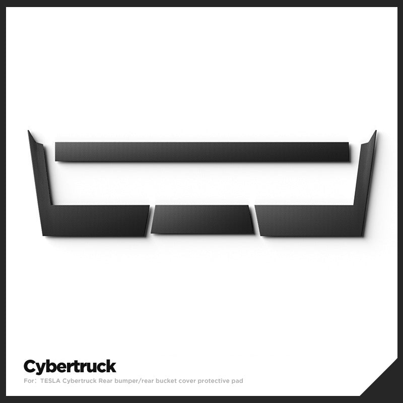 Tesla Cybertruck Rear Bumper Rear Bucket Cover Protective Pad