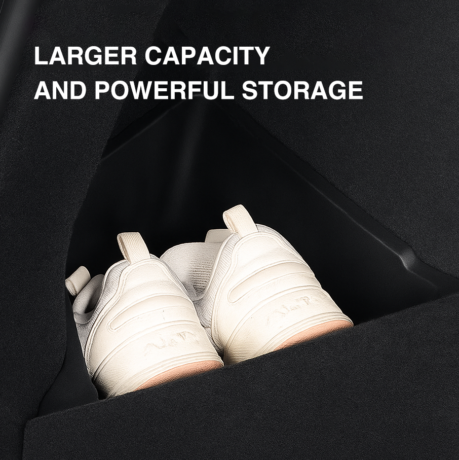 2Pcs Rear Trunk Side Storage Box for Tesla Model Y Juniper