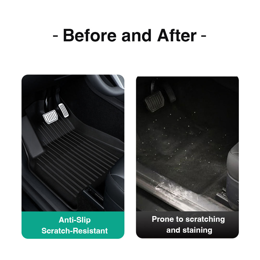 TPE Floor Mats for Tesla Model 3/Y/3 highland