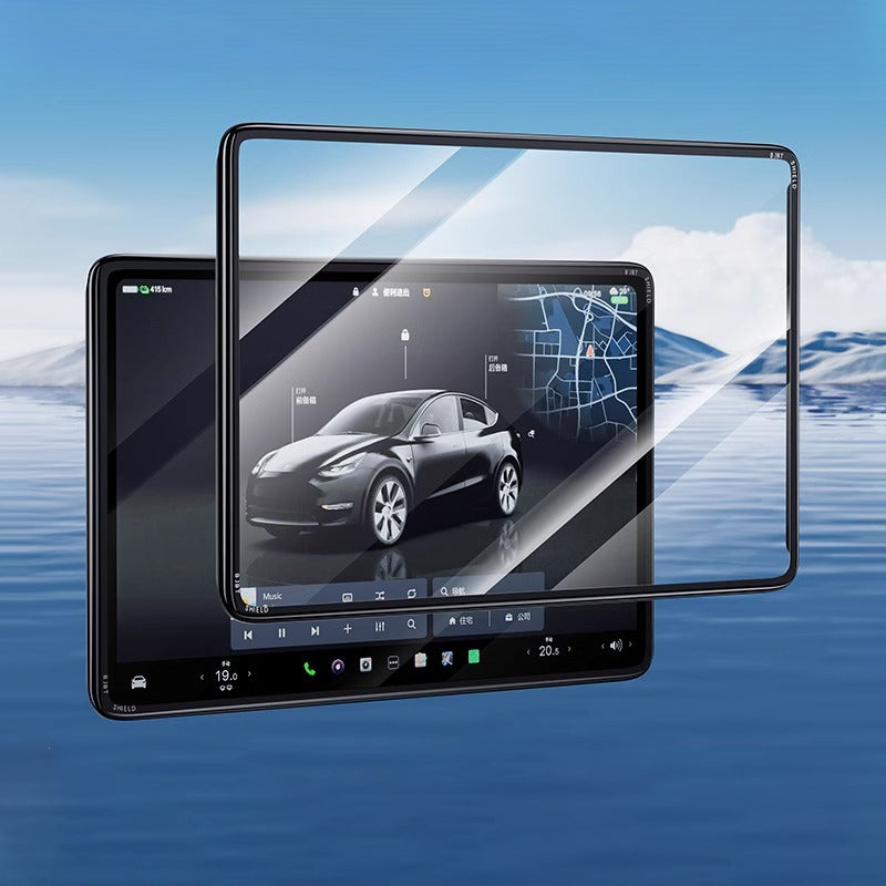 15“ Glossy Tempered Glass Touchscreen Protector for Tesla
