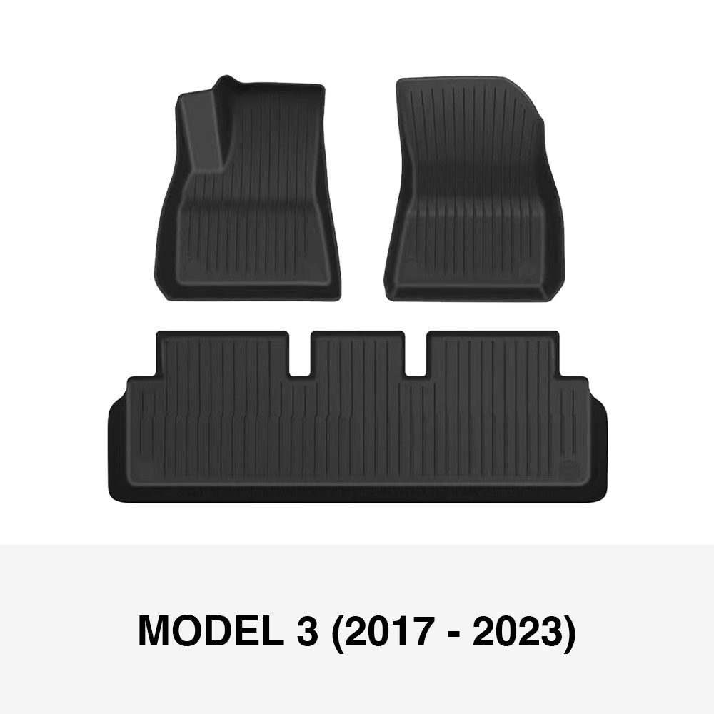 TPE Floor Mats for Tesla Model 3/Y/3 highland