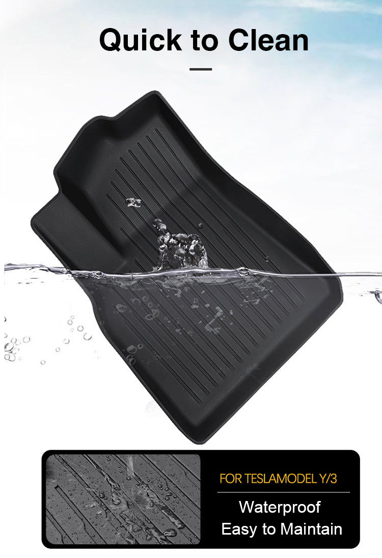 TPE Floor Mats for Tesla Model 3/Y/3 highland