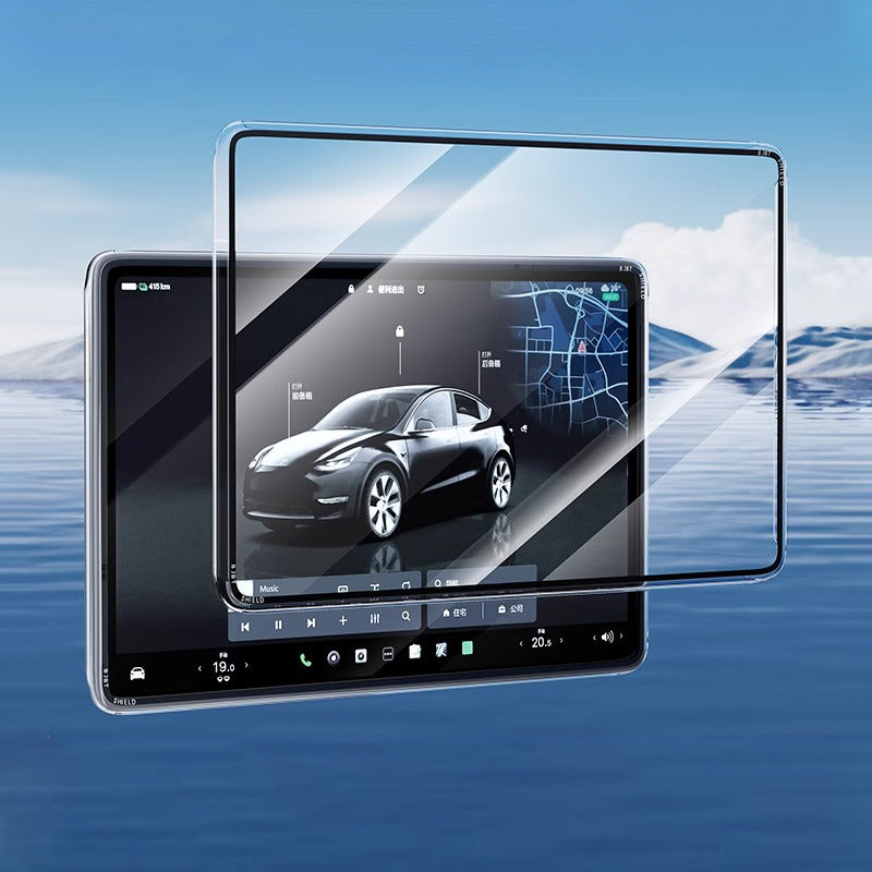 15“ Glossy Tempered Glass Touchscreen Protector for Tesla