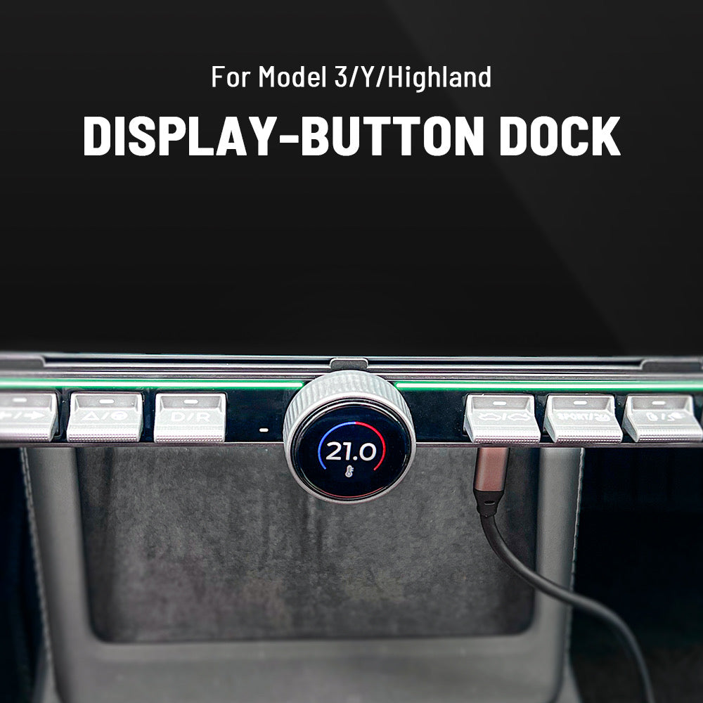 Multi-function Console Button Dock for Tesla Model 3 & Y /Model 3 Highland