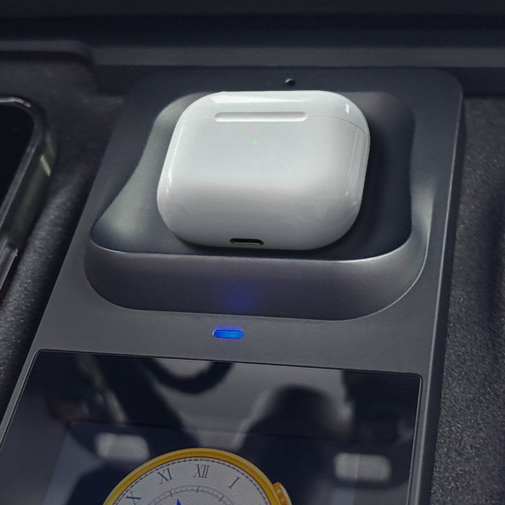 Wireless Charger with Ambient Light for Model 3/Y - 2 Footwell Light